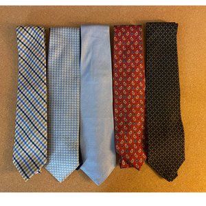 Mixed Designer 5 Tie Bundle